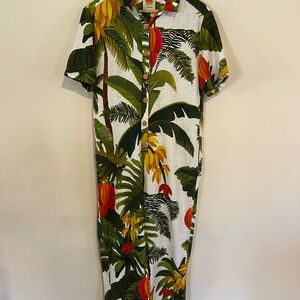 FARM RIO Tropical Button-Up Jumper